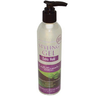 3 PACK of Mill Creek Botanicals, Styling Gel, Extra Body, 8 fl oz (240 ml)