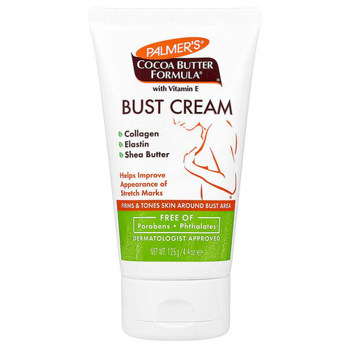 <img alt="Palmers, Cocoa Butter Formula with Vitamin E, Bust Cream, 4.4 oz (125 g)" title="Palmers, Cocoa Butter Formula with Vitamin E, Bust Cream, 4.4 oz (125 g),010181040702"
