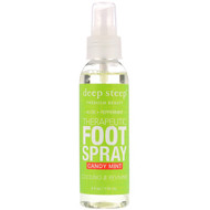 3 PACK of Deep Steep Health-promoting Foot Spray Candy Mint -- 6 fl oz