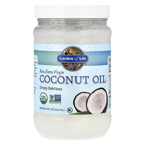<img alt="Garden of Life, Raw Extra Virgin Coconut Oil, 14 fl oz (414 ml)" title="Garden of Life, Raw Extra Virgin Coconut Oil, 14 fl oz (414 ml),658010118873"