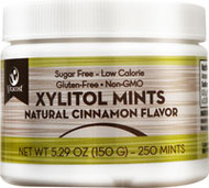 3 PACK of Vitaco Xylitol Mints Cinnamon -- 250 Mints