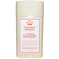 Nubian Heritage, 24 Hour Deodorant, Coconut & Papaya with Vanilla Oil, 2.25 oz (64 g)
