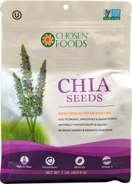 Chosen Foods, Chia Seeds - 1 lb