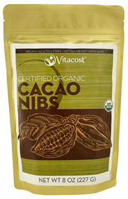 Vitaco, Certified Organic Cacao Nibs - Non-GMO - 8 oz (227 g)