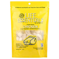 <img alt="Cat-Man-Doo, Life Essentials, Freeze Dried Chicken, For Cats and Dogs, 2 oz (57 g)" title="Cat-Man-Doo, Life Essentials, Freeze Dried Chicken, For Cats and Dogs, 2 oz (57 g),705105790350"