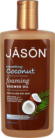 Jason Foaming Shower Oil Smoothing Coconut - 10 fl oz