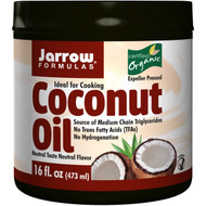 Jarrow Formulas, Organic Coconut Oil, Expeller Pressed, 16 fl oz (473 g)