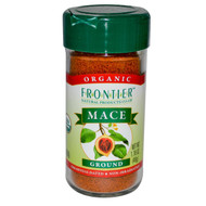 Frontier Natural Products, Organic Mace, Ground, 1.76 oz (49 g)