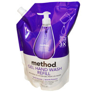 3 PACK of Method Gel Hand Wash Refill French Lavender -- 34 fl oz