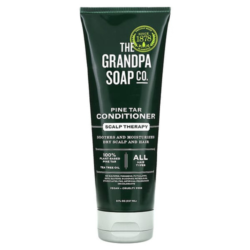 <img alt="The Grandpa Soap Co., Pine Tar Conditioner, Scalp Therapy, 8 fl oz (237 ml)" title="The Grandpa Soap Co., Pine Tar Conditioner, Scalp Therapy, 8 fl oz (237 ml),010486007110"
