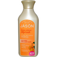 Jason Natural, Pure Natural Shampoo, Super Shine Apricot, 16 fl oz (473 ml)