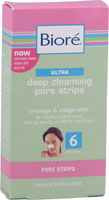 Biore, Ultra Deep Cleansing Pore Strips, Witch Hazel, 6 Nose Strips