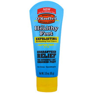 3 PACK of O'Keeffes, Exfoliating Moisturizing Foot Cream, For Extremely Dry, Cracked Feet, 3 oz (85 g)