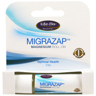 3 PACK of Life-flo, Migrazap Magnesium Roll-On, 7 ml