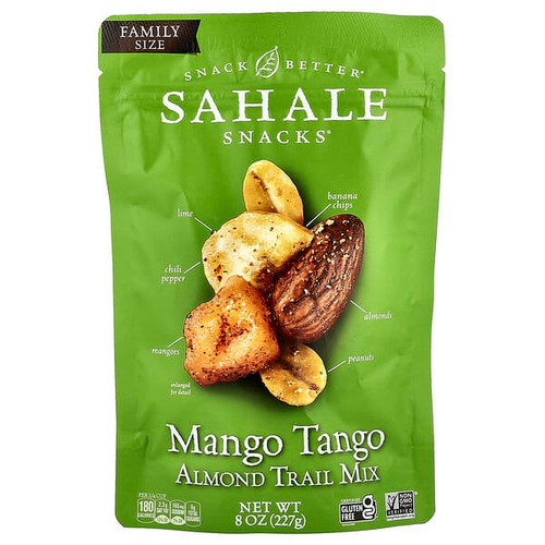 <img alt="Sahale Snacks, Almond Trail Mix, Mango Tango, 8 oz (227 g)" title="Sahale Snacks, Almond Trail Mix, Mango Tango, 8 oz (227 g),893869003554"