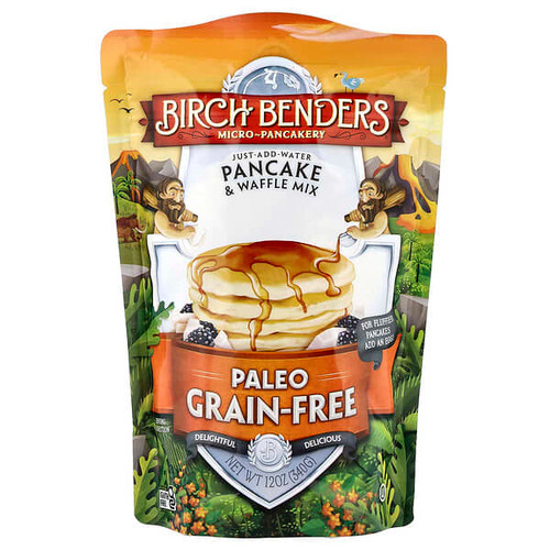 <img alt="Birch Benders, Pancake & Waffle Mix, Paleo, 12 oz (340 g)" title="Birch Benders, Pancake & Waffle Mix, Paleo, 12 oz (340 g),856017003448"