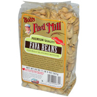 Bobs Red Mill, Fava Beans, Naturally Blanched Skinless, 20 oz (567 g)