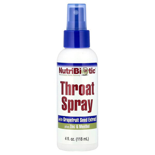 <img alt="NutriBiotic, Throat Spray with Grapefruit Seed Extract plus Zinc & Menthol, 4 fl oz (118 ml)" title="NutriBiotic, Throat Spray with Grapefruit Seed Extract plus Zinc & Menthol, 4 fl oz (118 ml),728177010164"