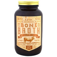 Epic Bar, Artisanal Bone Broth, Beef Jalapeno Sea Salt, 14 fl oz (414 ml)