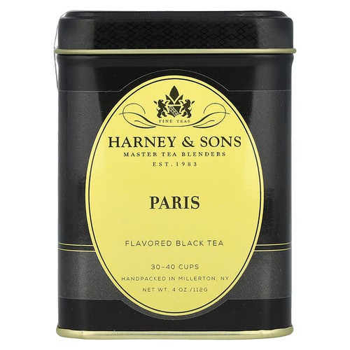 <img alt="Harney & Sons, Black Tea, Paris, 4 oz (112 g)" title="Harney & Sons, Black Tea, Paris, 4 oz (112 g),636046009594"