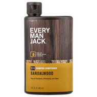 <img alt="Every Man Jack, 2-In-1 Shampoo & Conditioner, Sandalwood, 13.5 fl oz (400 ml)" title="Every Man Jack, 2-In-1 Shampoo & Conditioner, Sandalwood, 13.5 fl oz (400 ml),878639001152"