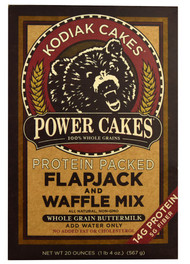 3 PACK of Kodiak Cakes Baker Mills Power Cakes Flapjack and Waffle Mix Wholegrain Buttermilk -- 20 oz