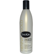 3 PACK of Shikai Henna Gold Highlighting Conditioner -- 12 fl oz