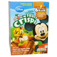 Brothers-All-Natural, Disney, Fruit Crisps, Apple Cinnamon, 6 Single Serve Bags, 10 g Each