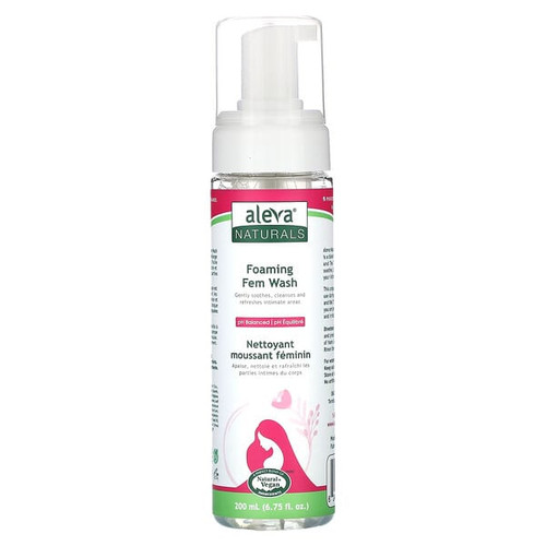 <img alt="Aleva Naturals, Foaming Fem Wash, 6.75 fl oz (200 ml)" title="Aleva Naturals, Foaming Fem Wash, 6.75 fl oz (200 ml),624721379728"