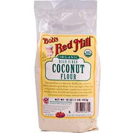 Bobs Red Mill, Organic High Fiber Coconut Flour, Gluten Free, 16 oz (453 g)