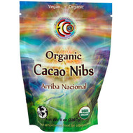 Earth Circle Organics, Organic Arriba Nacional Cacao Nibs, 8 oz (226.7 g)