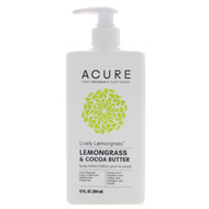 Acure, Lively Lemongrass Body Lotion, Lemongrass & Cocoa Butter, 12 fl oz (354 ml)