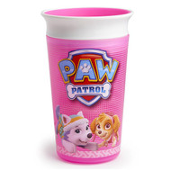 Munchkin, Paw Patrol, Miracle 360 Cup, Girl, 12+ Months, 9 oz (266 ml)