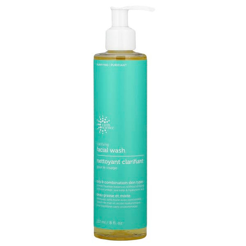 <img alt="Earth Science, Clarifying Facial Wash, Oily & Combination Skin Types, 8 fl oz (237 ml)" title="Earth Science, Clarifying Facial Wash, Oily & Combination Skin Types, 8 fl oz (237 ml),054986000592"