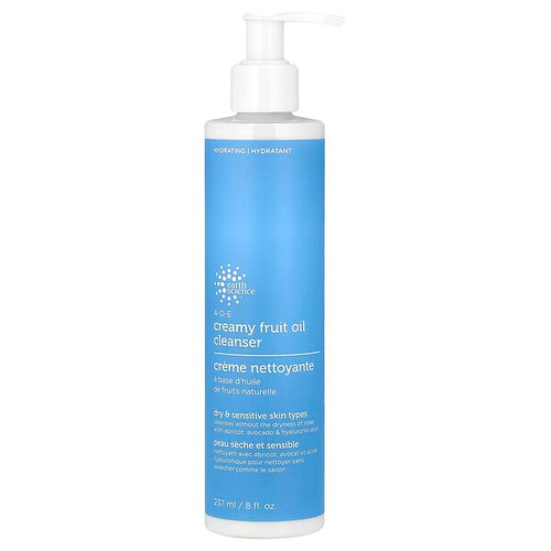 <img alt="Earth Science, A-D-E Creamy Fruit Oil Cleanser, Dry & Sensitive Skin Types, 8 fl oz (237 ml)" title="Earth Science, A-D-E Creamy Fruit Oil Cleanser, Dry & Sensitive Skin Types, 8 fl oz (237 ml),054986000493"