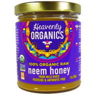 Heavenly Organics Raw Neem Honey -- 12 oz