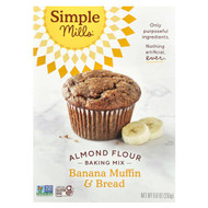 <img alt="Simple Mills, Almond Flour Baking Mix, Banana Muffin & Bread, 9 oz (255 g)" title="Simple Mills, Almond Flour Baking Mix, Banana Muffin & Bread, 9 oz (255 g),856069005001"
