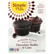 <img alt="Simple Mills, Almond Flour Baking Mix, Chocolate Muffin & Cake, 11.2 oz (318 g)" title="Simple Mills, Almond Flour Baking Mix, Chocolate Muffin & Cake, 11.2 oz (318 g),856069005025"