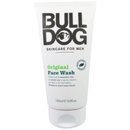 Bulldog Skincare For Men, Original Face Wash, 5.0 fl oz (150 ml)