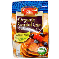 Arrowhead Mills, Organic Sprouted Grain Pancake & Waffle Mix, 26 oz (737 g)