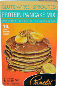 Pamelas Products Protein Pancake Mix Gluten Free - 12 oz