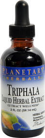 3 PACK of Planetary Herbals Triphala Liquid Herbal Extract -- 2 fl oz