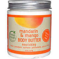 Petal Fresh, Pure, Body Butter, Nourishing, Mandarin & Mango, 8 oz (237 ml)