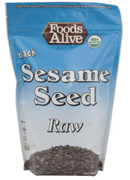 3 PACK of Foods Alive, Superfoods, Black Sesame Seeds, 14 oz (395 g)