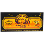 3 PACK of Imperial Elixir, Siberian Eleuthero & Royal Jelly Extract, Alcohol Free, 4000 mg, 10 Bottles, 0.34 fl oz (10 ml) Each