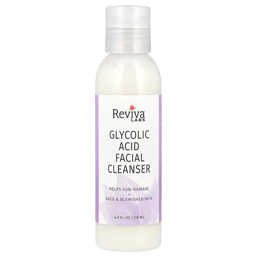 <img alt="Reviva Labs, Glycolic Acid Facial Cleanser, 4 fl oz (118 ml)" title="Reviva Labs, Glycolic Acid Facial Cleanser, 4 fl oz (118 ml),087992112454"