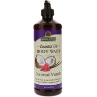 Natures Answer Essential Oil Body Wash Coconut Vanilla -- 16 fl oz