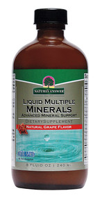 Natures Answer Liquid Multiple Minerals Natural Grape - 8 fl oz
