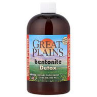 <img alt="Yerba Prima, Great Plains, Bentonite, Detox, 16 fl oz (473 ml) (Discontinued Item)" title="Yerba Prima, Great Plains, Bentonite, Detox, 16 fl oz (473 ml) (Discontinued Item),046352005195"