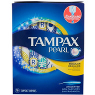 Tampax, Pearl, Regular, 18 Tampons